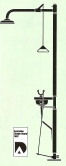 Saftetyman emergency shower and eye wash image